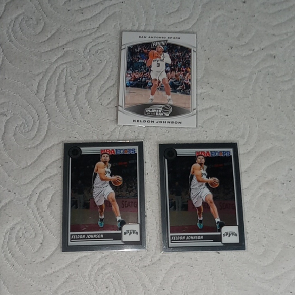 Keldon Johnson Basketball Cards Set